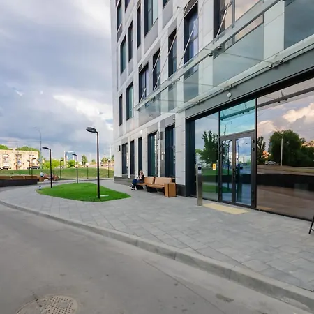 Затишні апартаменти в ЖК Хофман Хаус Киев Экстерьер фото